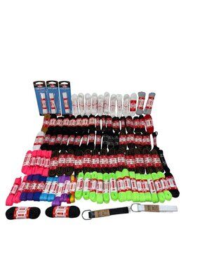 NWT Lot 98 Pairs Kiwi Vans Unbranded Various Colors Standard Outdoor ShoeLaces